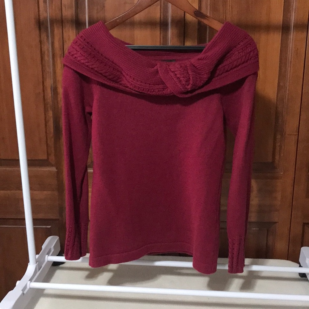 WHBM Off the Shoulder Sweater-S